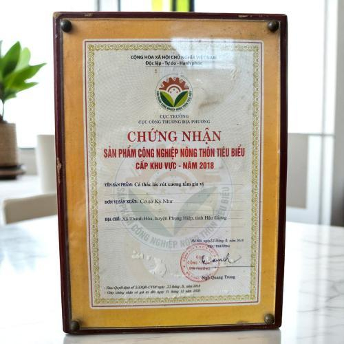 Chứng Nhận Sản Phẩm Công Nghiệp Nông Thôn Tiêu Biểu